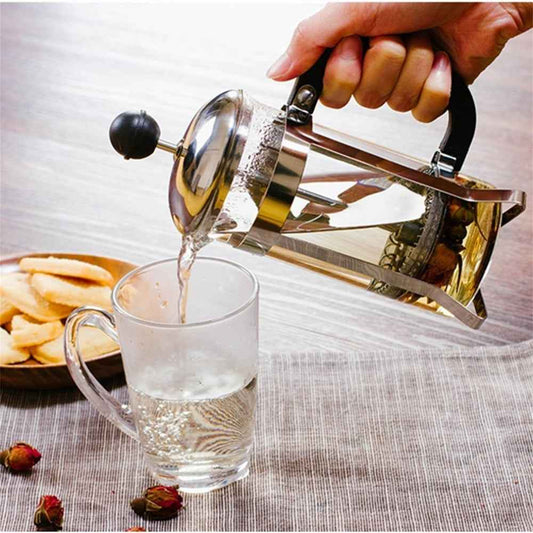Press Pot Coffee Filter Pot Press Filter Coffee Pot Tea Maker - Twissie