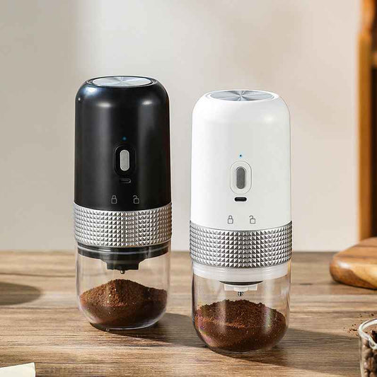 Handheld Portable Coffee Grinder - USB rechargeable and battery-free options - Order today for adventure-ready fresh grinding