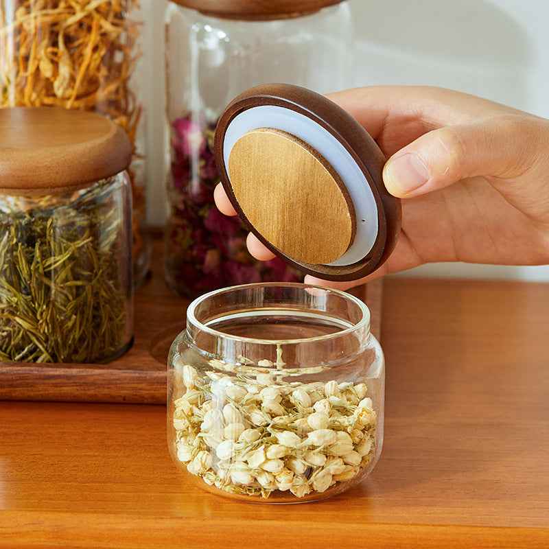 UV-protected glass tea container - Block light to prevent tea degradation - Keep your premium teas fresh longer