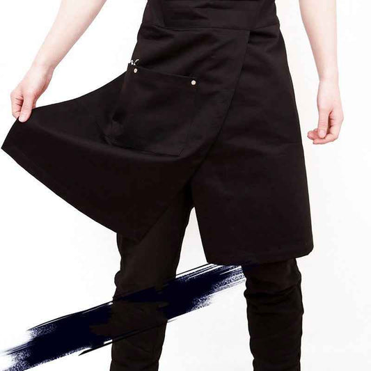 Professional Coffee Shop Apron – Barista Canvas Overalls - Twissie