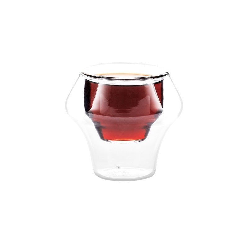 Bomber Double Wall Espresso Cup — 60ml Borosilicate Glass - Twissie