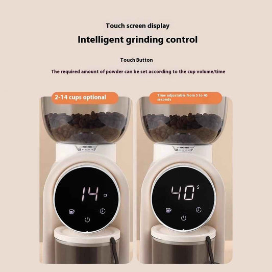 Automatic Burr Grinder with Digital Scale - Weight-based grinding for ultimate consistency - Order today and eliminate coffee brewing guesswork