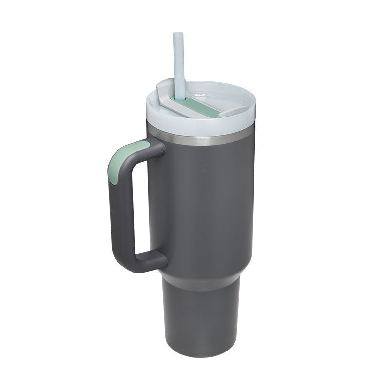 Perfect travel mug for car - large 40 ounce tumbler with leak-proof lid