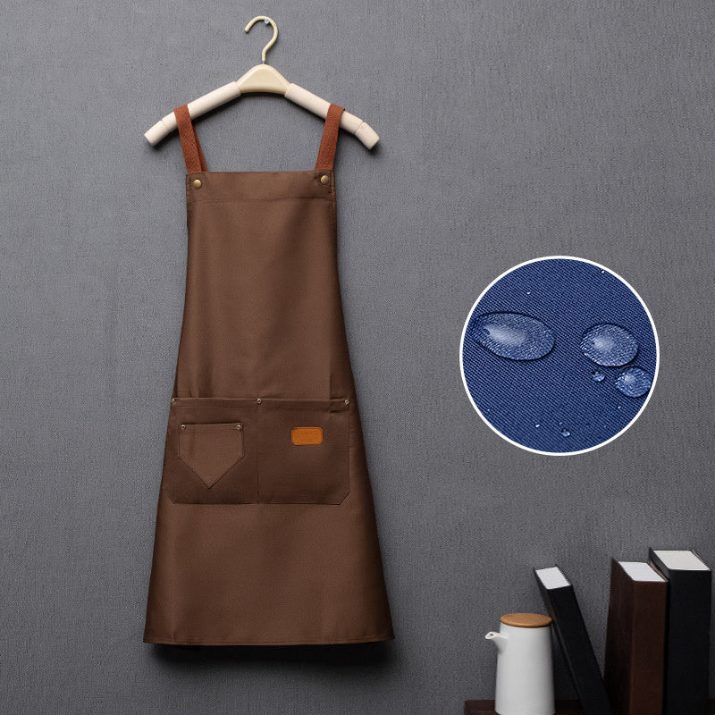 Barista Apron — Japanese Waterproof Cafe Work Apron (70×80 cm) - Twissie