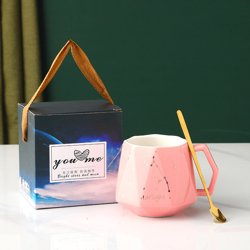 Professional client gift mugs - elegant branded ceramic cup for B2B souvenirs