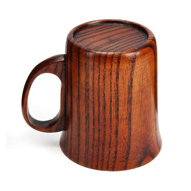 Minimalist Japanese style wooden mug - modern rustic kitchenware