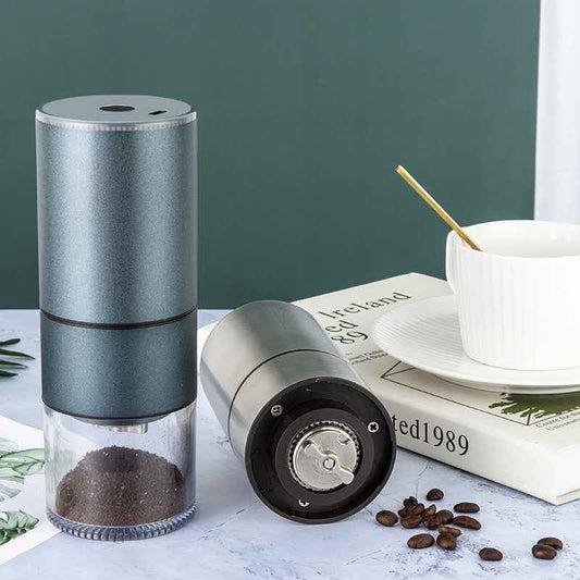Electric Coffee Grinder with stainless steel blades - Grind fresh coffee beans in seconds for maximum flavor - Buy now for fresher, better-tasting coffee