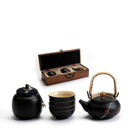 Premium corporate gift for clients - traditional ceramic Kung Fu tea set