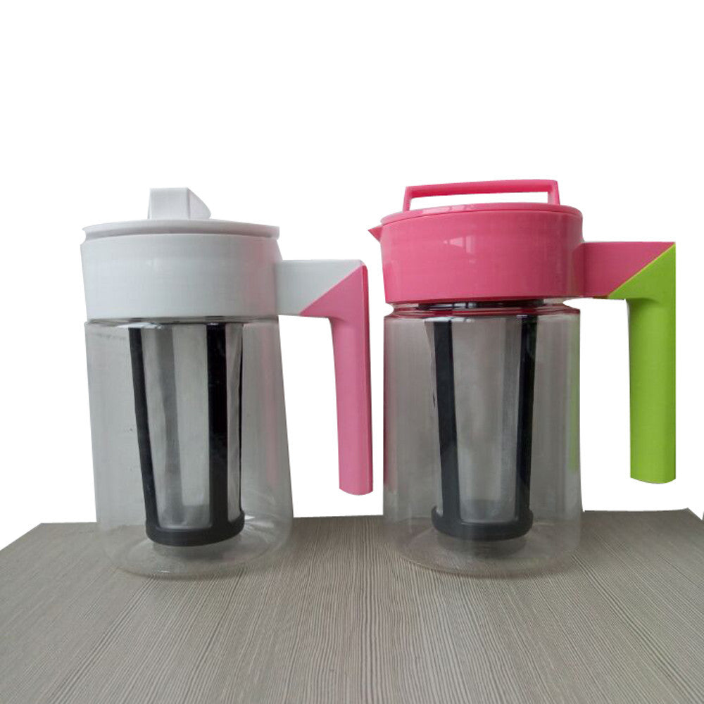 Cold Brew Coffee Maker 900ML – Airtight Iced Coffee Pitcher with Silicone Handle - Twissie
