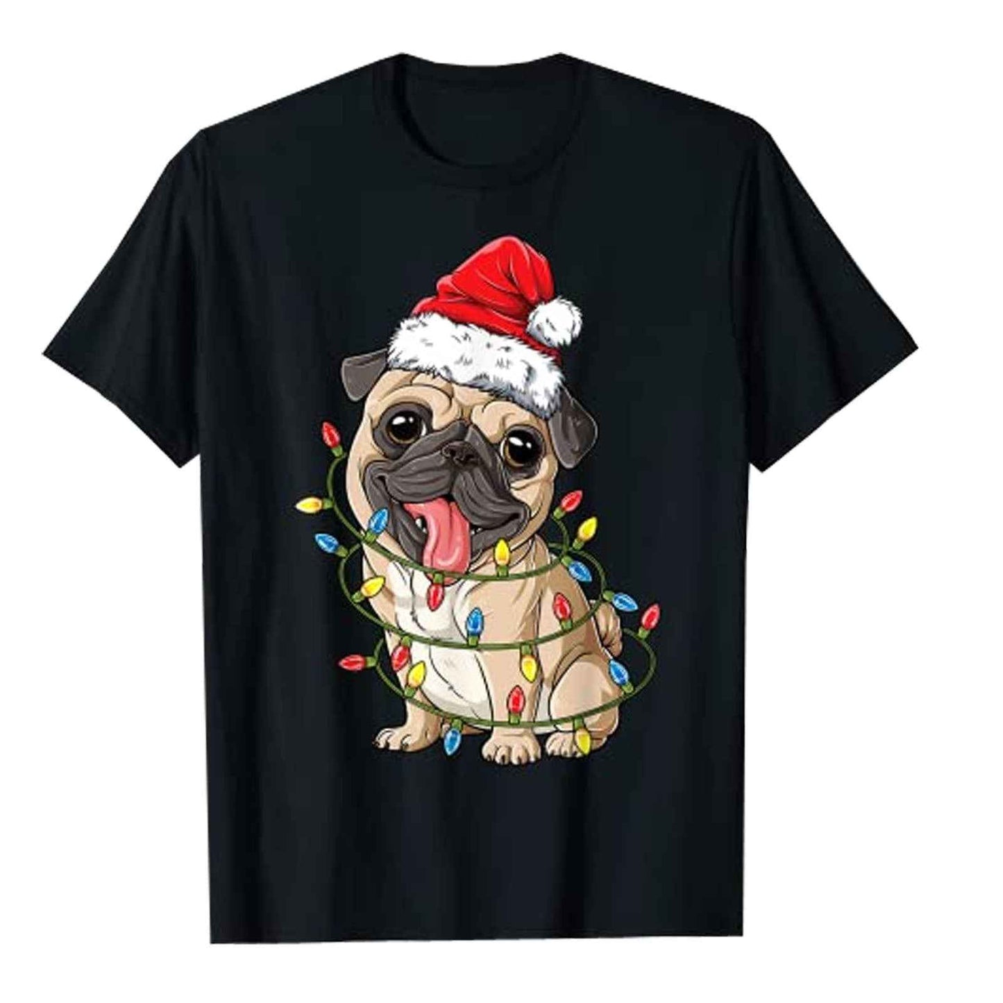 Christmas Printed Men's And Women's T-shirts - Twissie