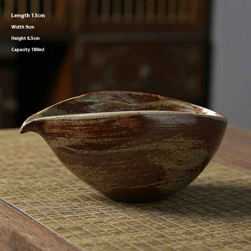 Handcrafted ceramic matcha bowl (chawan) for traditional tea whisking