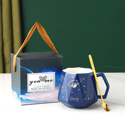Promotional customer appreciation mugs with company logo for corporate gifts