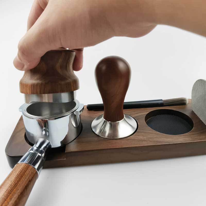 Buy modern minimalist coffee distributor tool for professional espresso prep