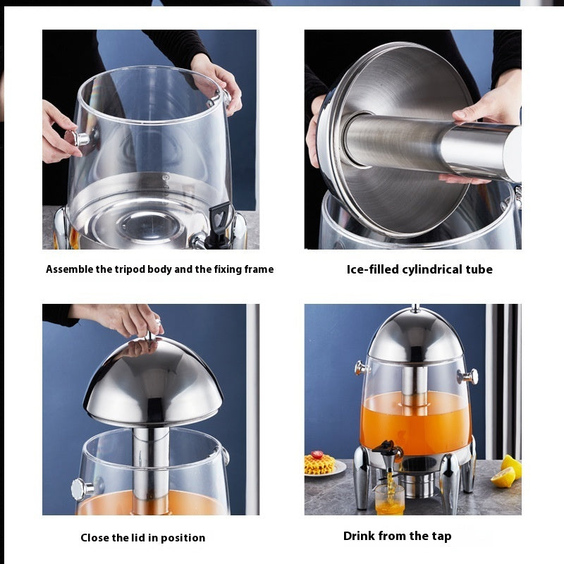 Commercial Stainless Steel Coffee Cauldron - Twissie