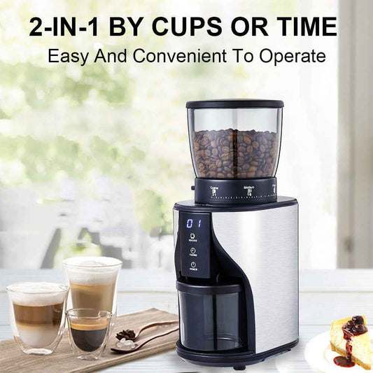 Cone Grinder Electric Coffee Grinder - Twissie