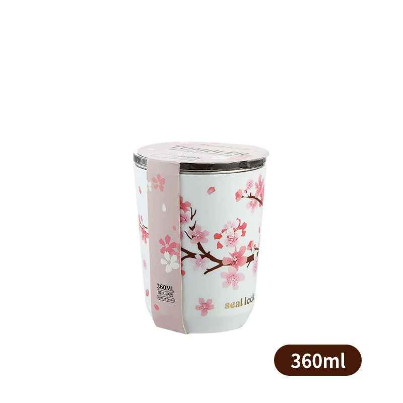 Insulated Coffee Cup for Girls – Stainless Steel Travel Mug for Milk Tea & Coffee, Leak-Proof, Portable 360ml/460ml/560ml - Twissie