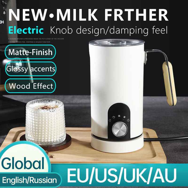 Create thick cold foam for iced coffees and dalgonas - this versatile milk frother works perfectly with both hot and cold milk for year-round drinks