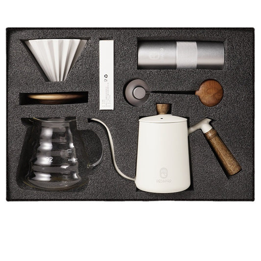 Pour Over Coffee Kit - 5-Piece Stainless Steel Set, The Perfect Coffee Gift - Twissie