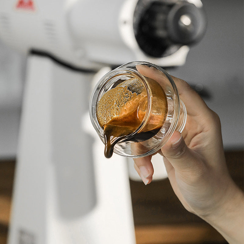 Bomber Double Wall Espresso Cup — 60ml Borosilicate Glass - Twissie