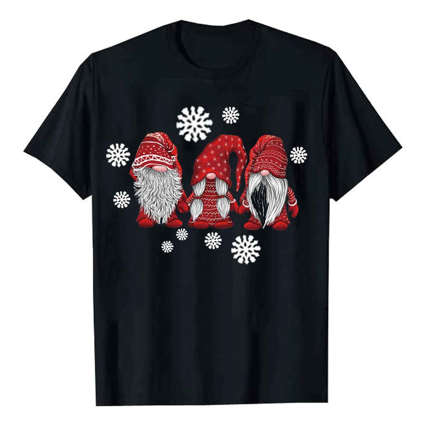 Christmas Printed Men's And Women's T-shirts - Twissie