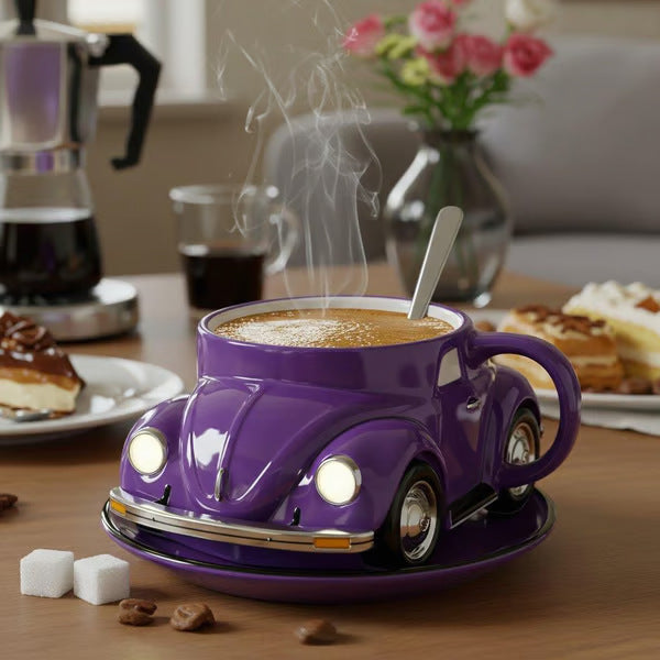 Insect lover gift idea - artistic beetle mug for entomology enthusiasts