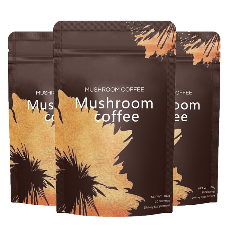 Organic Lion's Mane Mushroom Coffee - Pre-Ground Blend with Chaga (454g)