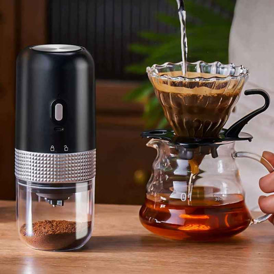 Portable Coffee Grinder for travel - Compact manual grinder for fresh coffee anywhere - Buy now for perfect grounds on the go