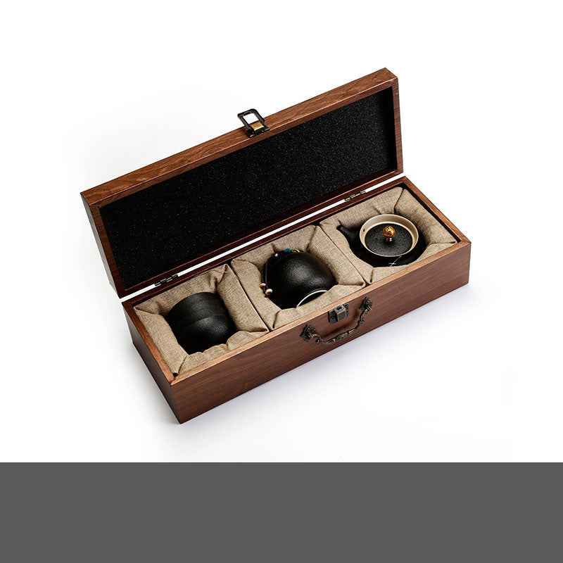 Unique business souvenir gifts - traditional Chinese ceramic tea ceremony set