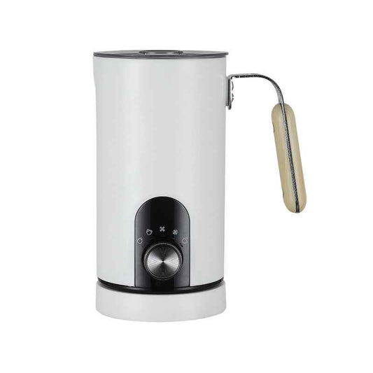 Automatic milk frother creating rich, velvety microfoam in seconds - finally make barista-quality drinks without any skill required