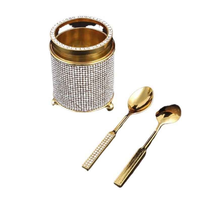 Luxury Coffee Spoon Set with Holder - Twissie