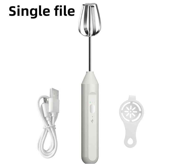 Hand Mixer Electric - Wireless Mini Whisk with USB Charging, 3-Speed for Baking, Eggs & Cream - Twissie