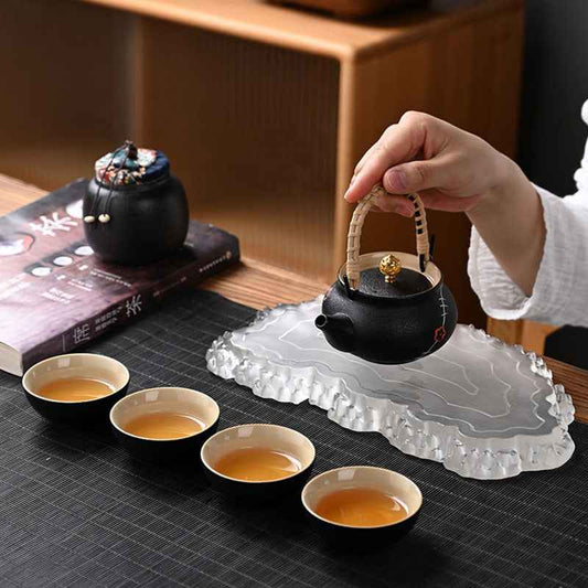 Elegant customer appreciation gift - handmade Chinese Kung Fu tea set