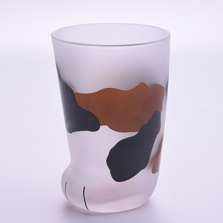 Creative Cute Cat Paws Glass Tiger Paws Mug Office Coffee Mug Tumbler Personality Breakfast Milk Porcelain Cup Gift - Twissie