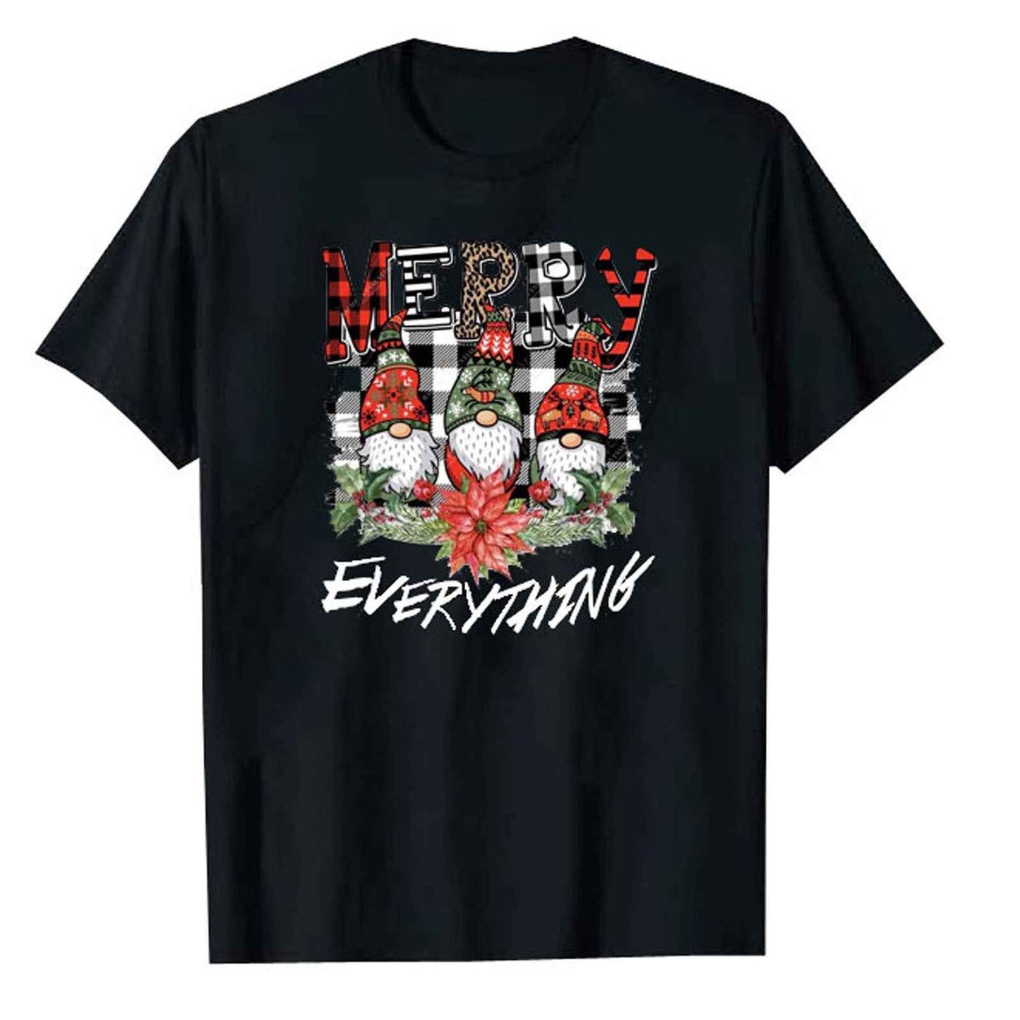 Christmas Printed Men's And Women's T-shirts - Twissie