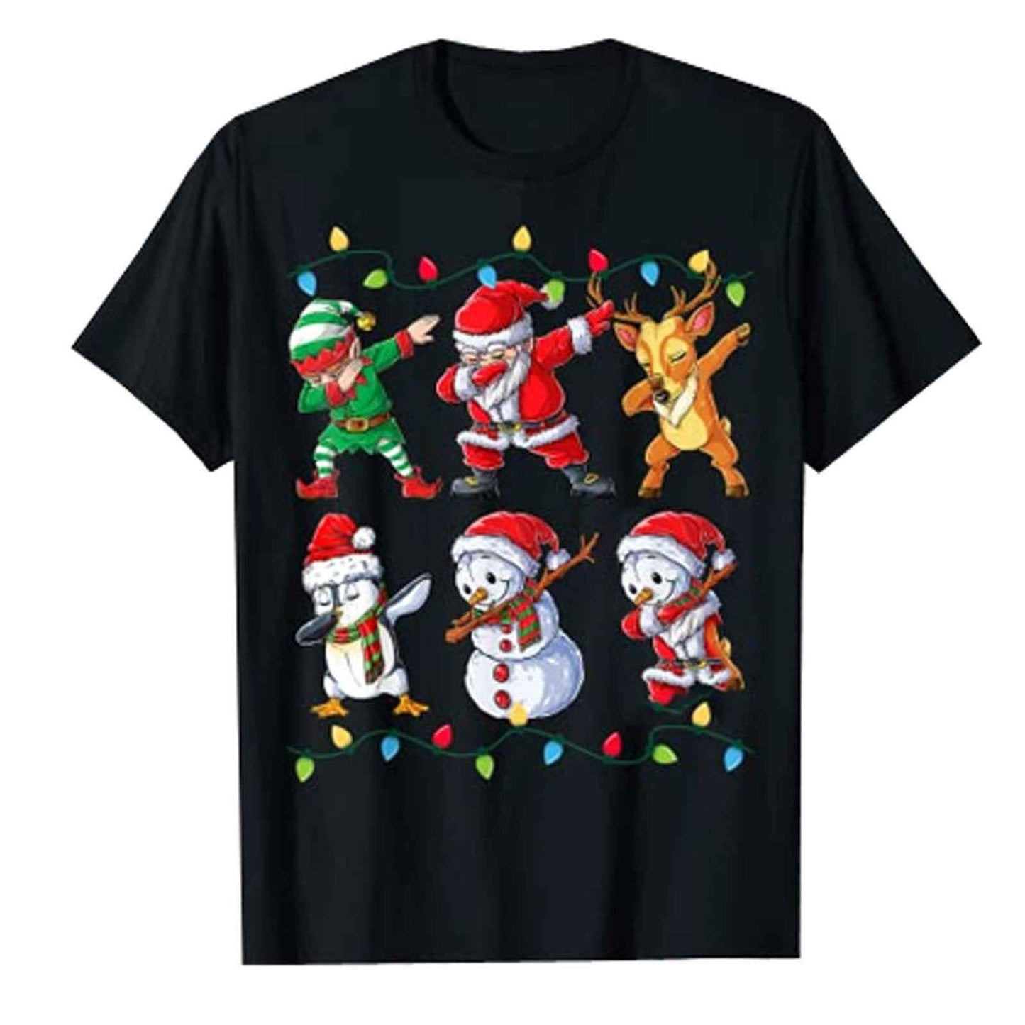 Perfect Christmas gift idea - festive printed tee for friends and family