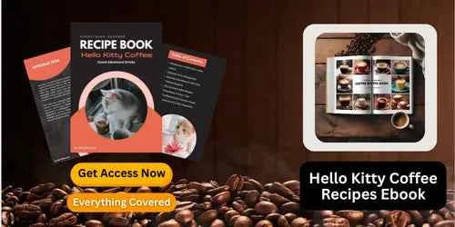 Buy Hello Kitty Coffee Recipe Book Online - Cute Sanrio Designs - Twissie