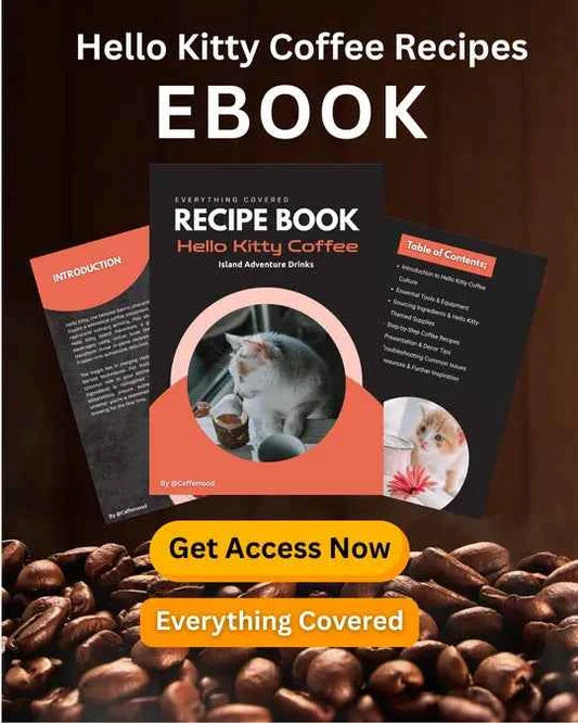 Order Sanrio Themed Coffee Recipes with Sample Pages - Twissie