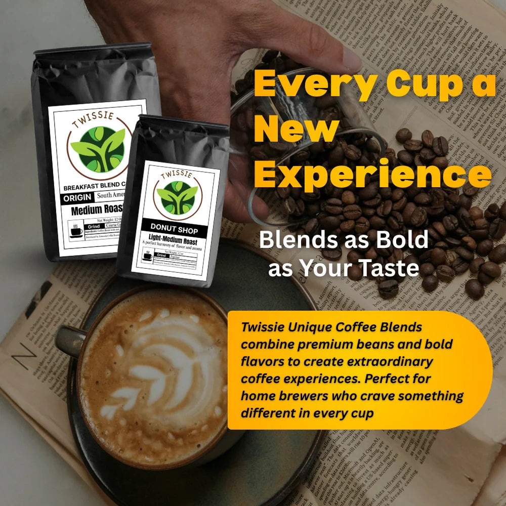 Unique coffee blends for daily enjoyment – smooth, balanced coffee perfect for mornings & evenings