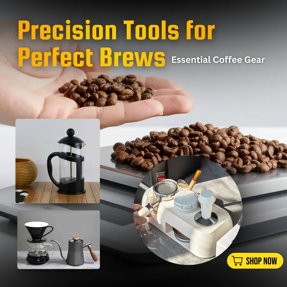 Coffee brewing tools for fresh, flavorful coffee at home