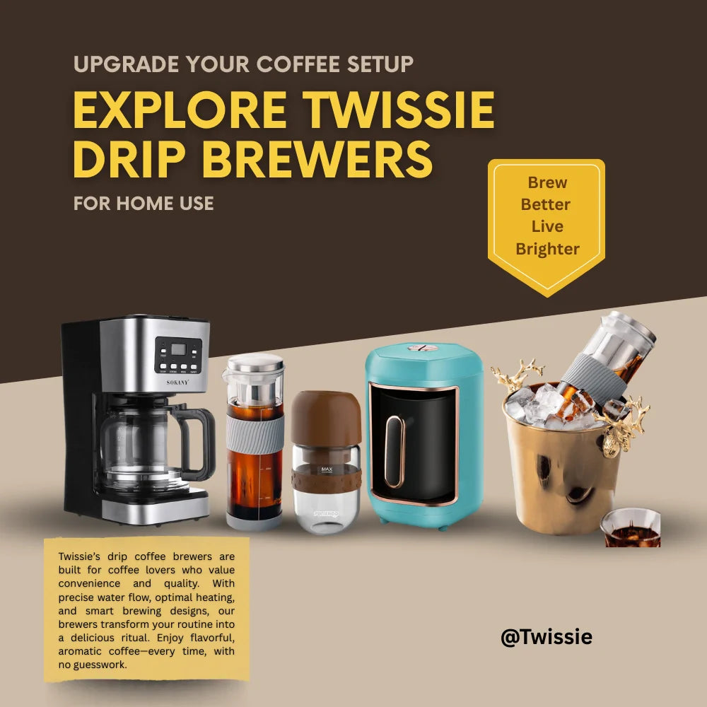 Drip coffee brewers online – reliable machines for smooth, flavorful coffee at home or office