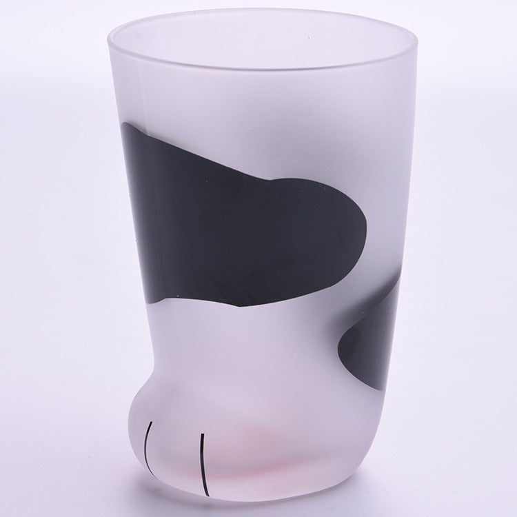 Creative Cute Cat Paws Glass Tiger Paws Mug Office Coffee Mug Tumbler Personality Breakfast Milk Porcelain Cup Gift - Twissie