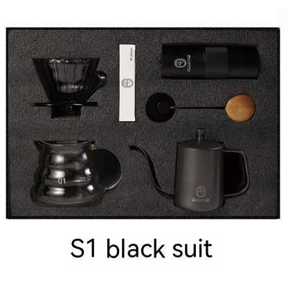 Pour Over Coffee Kit - 5-Piece Stainless Steel Set, The Perfect Coffee Gift - Twissie