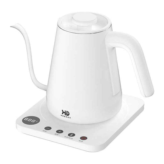Precision gooseneck spout for controlled water flow in pour over coffee brewing