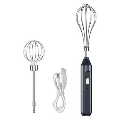 Electric mixer at kitchen counter - Compact design saves valuable counter space - Ideal for small kitchens and apartments