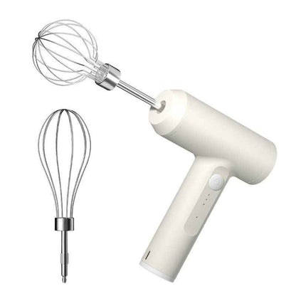 Electric Hand Mixer with wireless design - No cords for easy movement while mixing - Order today and experience freedom in food preparation