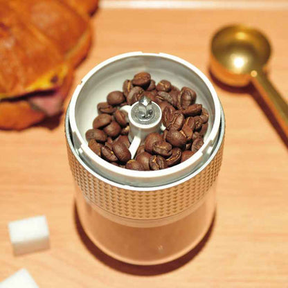 Compact Manual Coffee Grinder - Fits in backpack or travel kit - Get fresh coffee anywhere you go