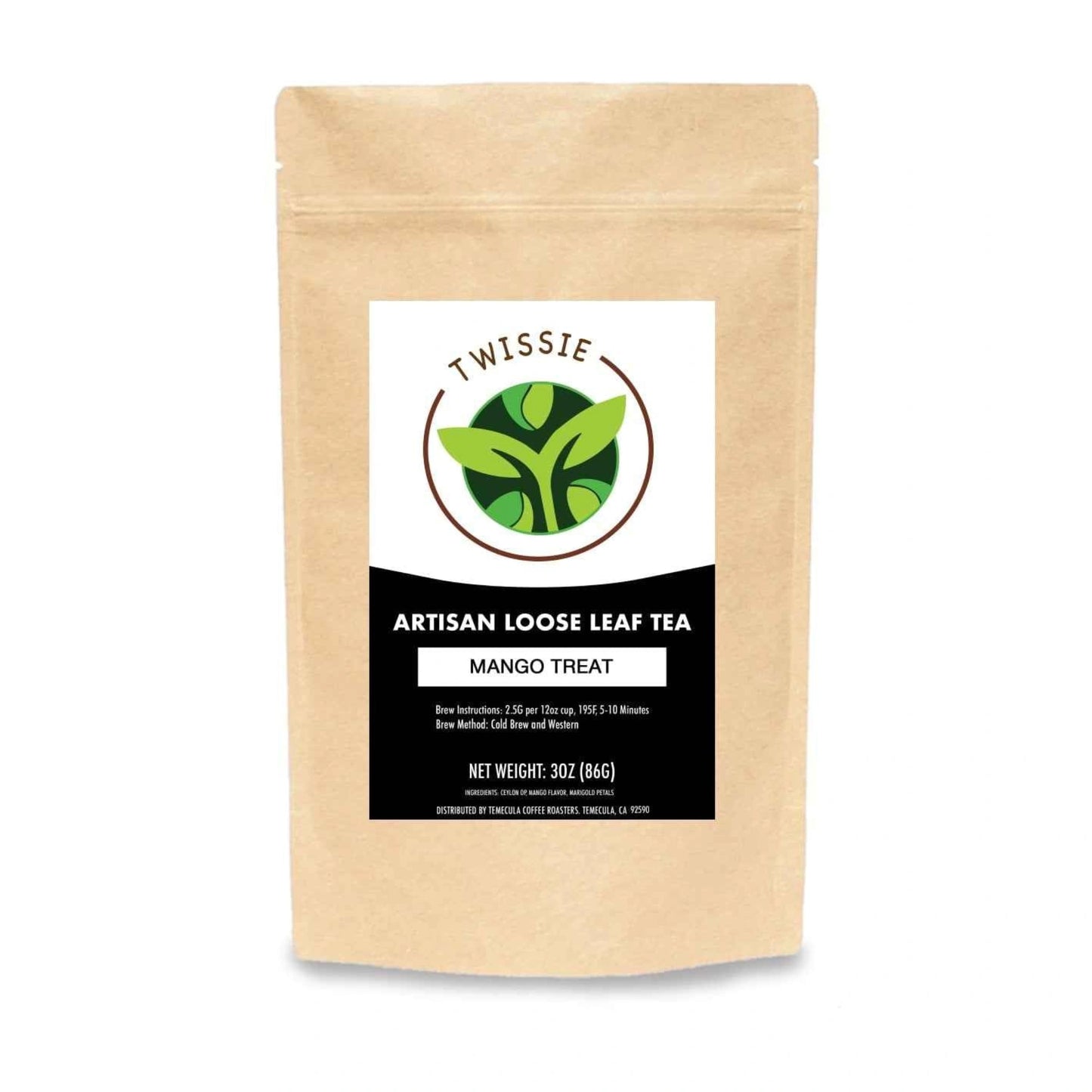 Refreshing Mango Tea — Tropical Mango Tea (Loose / Sachets)