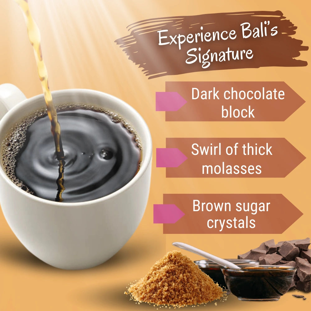 Order Bali Blue Coffee – experience Bali’s signature dark chocolate and brown sugar roast in every cup