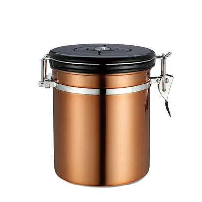 Stainless Steel Airtight Tank Coffee Bean Coffee Powder Preservation Tank - Twissie
