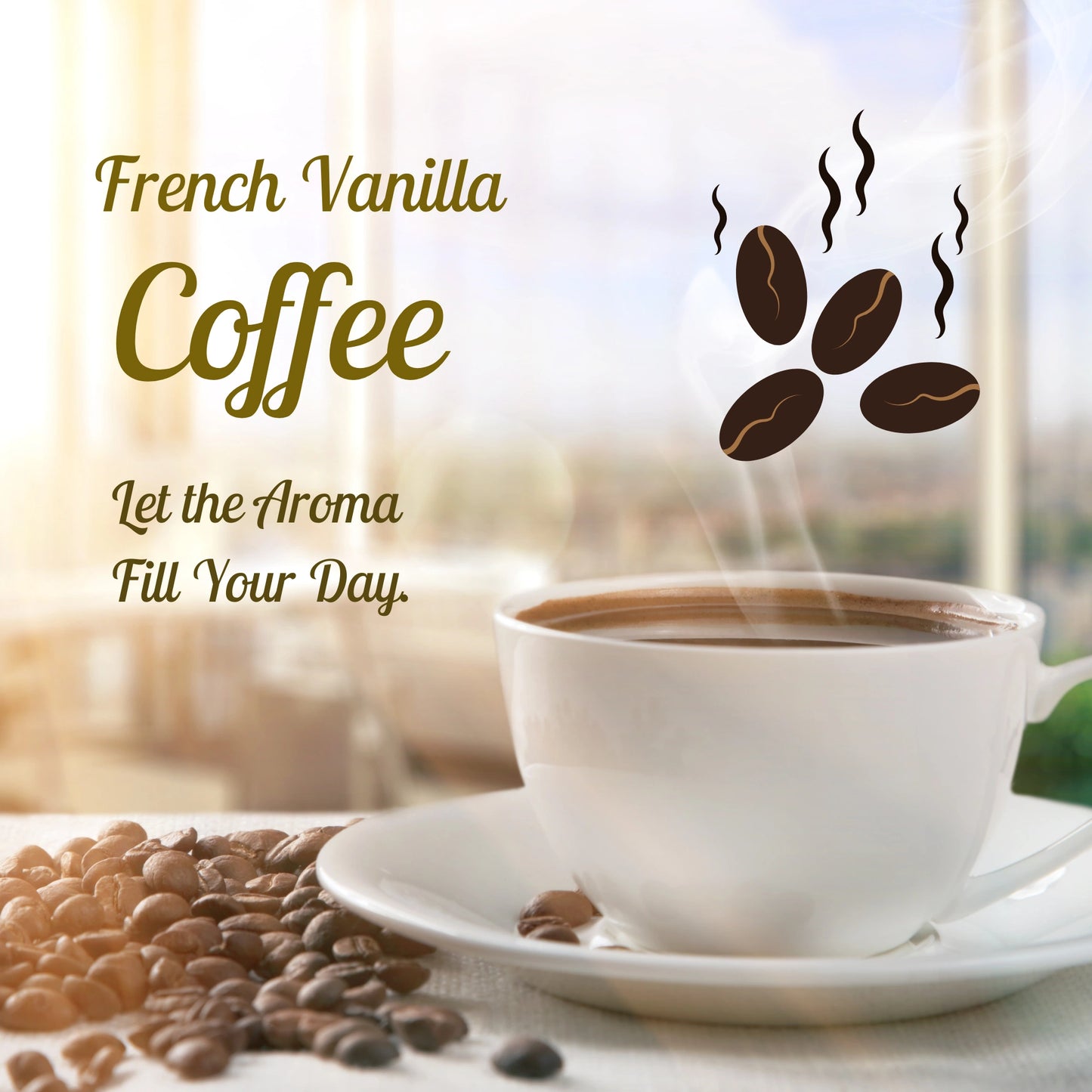 Shop French Vanilla Coffee – aromatic vanilla-infused brew that fills your day with comforting freshness